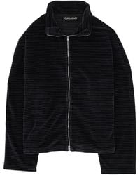 Our Legacy - "Shrunken" Zippered Sweatshirt - Lyst