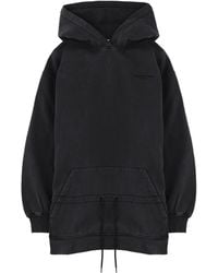 T By Alexander Wang - Solid Hood Mini Dress - Lyst