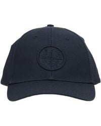 Stone Island - Cappello Da Baseball Con Logo - Lyst