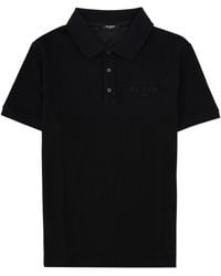 Balmain - Polo Con Logo - Lyst