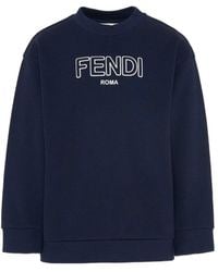 Fendi - Jersey With Logo - Lyst