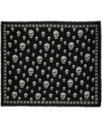 McQueen - "Skull" Scarf - Lyst