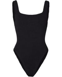 Hunza G - "Square Neck Swim" One Piece Swimsuit - Lyst