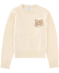 Maison Kitsuné - "Fox Head" Sweater - Lyst