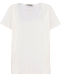 Max Mara - Cotton T-Shirt - Lyst