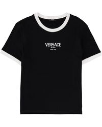 Versace - T-Shirt With Logo - Lyst