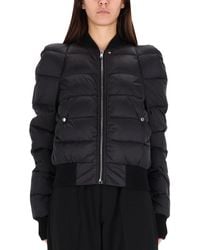 Rick Owens - Cropped Puffer Jacket - Lyst