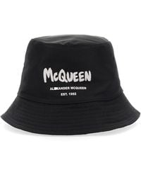 McQueen - CAPPELLO BUCKET GRAFFITI - Lyst