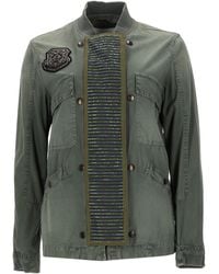 MR & MRS - Giacca Con Dettaglio Strass - Lyst