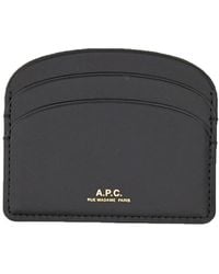 A.P.C. - Demi-Lune Cardholder - Lyst