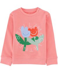 Stella McCartney - Felpa Girocollo Con Stampa - Lyst