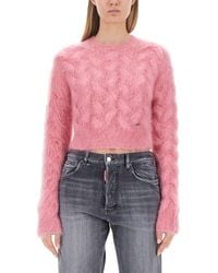 DSquared² - Cropped Shirt - Lyst