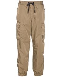 Moncler - Logo-Patch Elasticated Trousers - Lyst