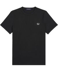 Fred Perry - Cotton T-Shirt - Lyst