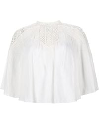 Isabel Marant - Blusa "Parina" Plissettata - Lyst