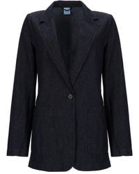 Aspesi - Single-Breasted Jacket Cotton - Lyst