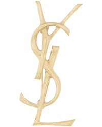 Saint Laurent - Spilla Cassandre - Lyst