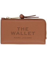 Marc Jacobs - Portafoglio "The Leather Slim Wallet" - Lyst