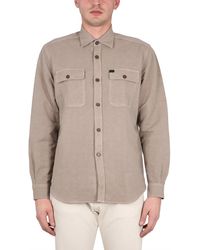Fay - Shirt With Pockets - Lyst