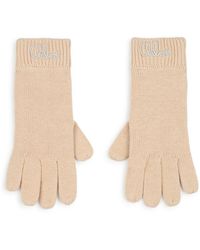 Chloé - Gloves With Logo - Lyst