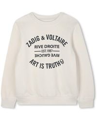 Zadig & Voltaire - Sweatshirt With Logo - Lyst