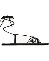 Saint Laurent - Sandals Babylone - Lyst