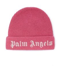 Palm Angels - Beanie With Logo - Lyst