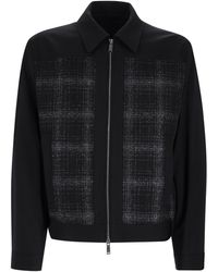 DSquared² - Bomber "Evening" Con Motivo Check - Lyst