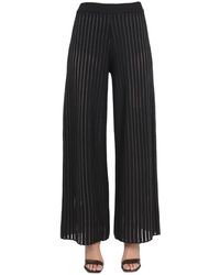 Fabiana Filippi - PANTALONE WIDE LEG IN FILATO DI COTONE - Lyst