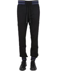 Versace Jeans Couture - jogging Pants With Elastic - Lyst