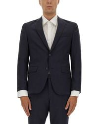 BOSS - Slim Fit Dress - Lyst