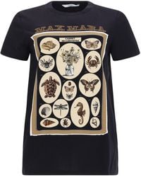 Max Mara - T-Shirt "Spadino" Con Stampa - Lyst