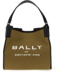 Bally - Large Multi-Texture Handbag - Lyst