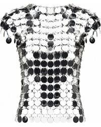 Rabanne - Top "The Iconic Sparkle Discs" - Lyst
