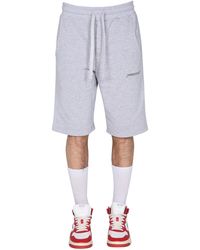 hinnominate - Bermuda With Logo - Lyst