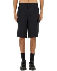 Dolce & Gabbana - Cotton Cargo Bermuda Shorts - Lyst