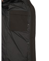 Canada Goose "shelburne" Parka With Fur Trimmed Hood - Black