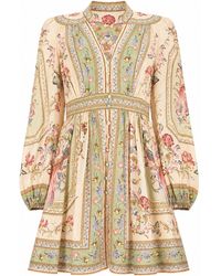 Zimmermann - 100% Linen Dress - Lyst