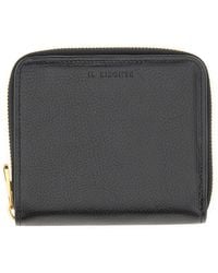 Il Bisonte - Grained Leather Wallet With Logo - Lyst