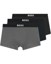 BOSS - 3-Pack Boxer Con Logo - Lyst