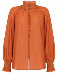 Zimmermann - Blusa "Aster" - Lyst