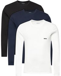 BOSS - 3-Pack T-Shirt Intime Con Logo - Lyst