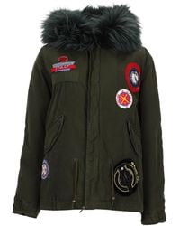 MR & MRS - Parka Con Patch Logo E Cappuccio - Lyst