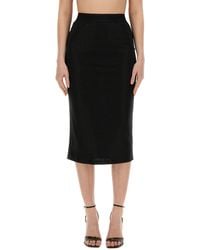 Versace Jeans Couture - Crystal Skirt - Lyst