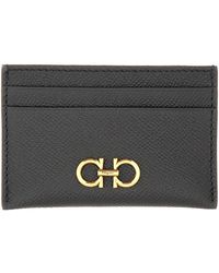 Ferragamo - Portacarte "Gancini" - Lyst