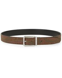 Etro - Belt With "paisley" Pattern - Lyst