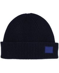 Paul Smith - Berretto A Coste Con Patch Logo - Lyst