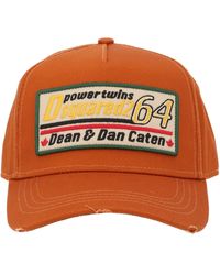 DSquared² - Dsquared Baseball Hat With Logo Patch - Lyst