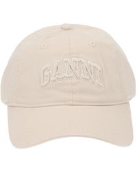 Ganni - Baseball Hat With Logo - Lyst
