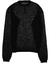 Rick Owens - Crew Neck Sweater - Lyst